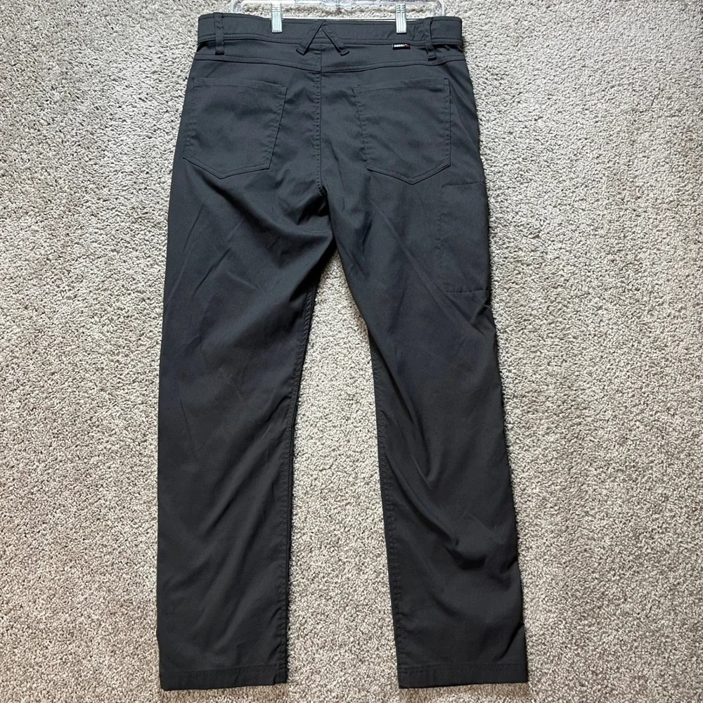 Gerry Outdoor Adventure Pants Mens 34x32 Gray Stretch Waistband 5-Pocket EUC